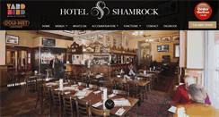 Desktop Screenshot of hotelshamrock.com.au