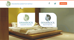 Desktop Screenshot of hotelshamrock.com