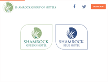 Tablet Screenshot of hotelshamrock.com